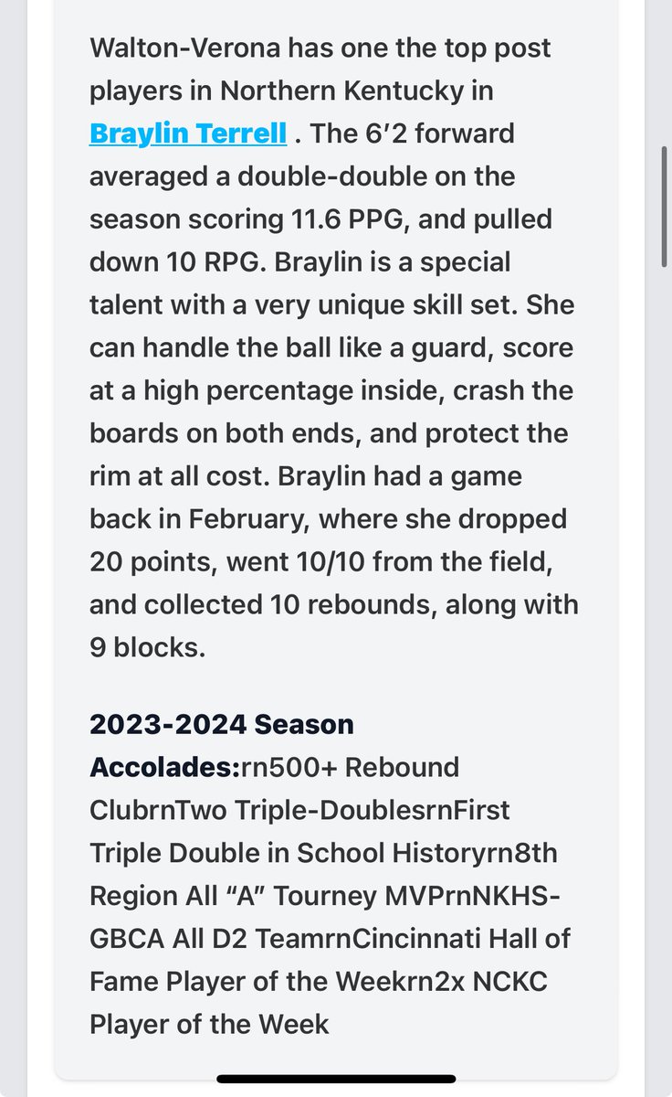 Come catch her play tomorrow at WPA Bruins Tip off college coaches! @TerrellBraylin @GirlsMWBballClb