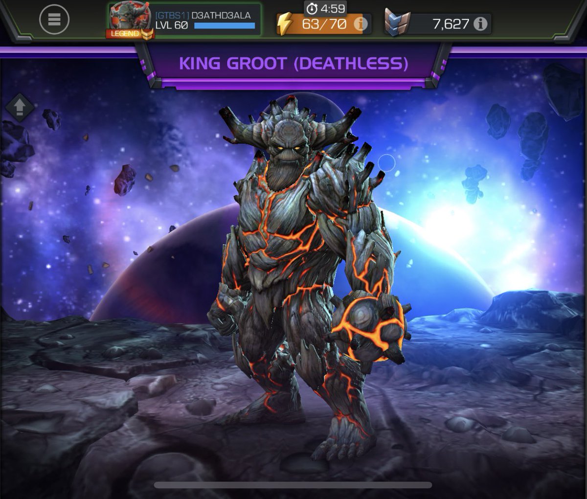 D3ATHD3ALA's tweet photo. Finished up Winter of Woe. Had some pretty ok pulls. #MCOC https://t.co/WbTYqPOq0b