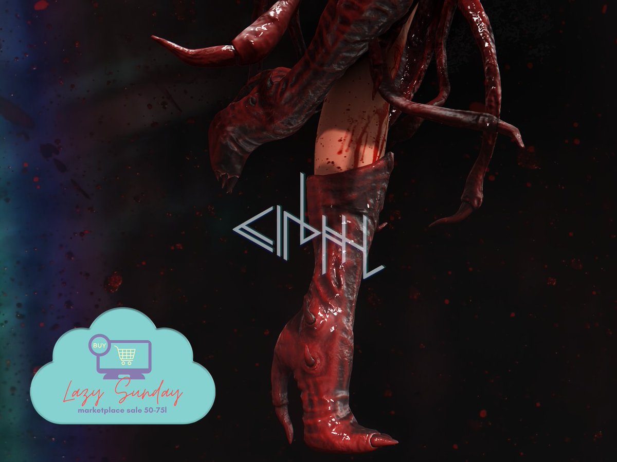 cinphul // council of flesh [boots] for this Lazy Sunday:
marketplace.secondlife.com/p/cinphul-coun…

#secondlife #digitalfashion #lazysunday