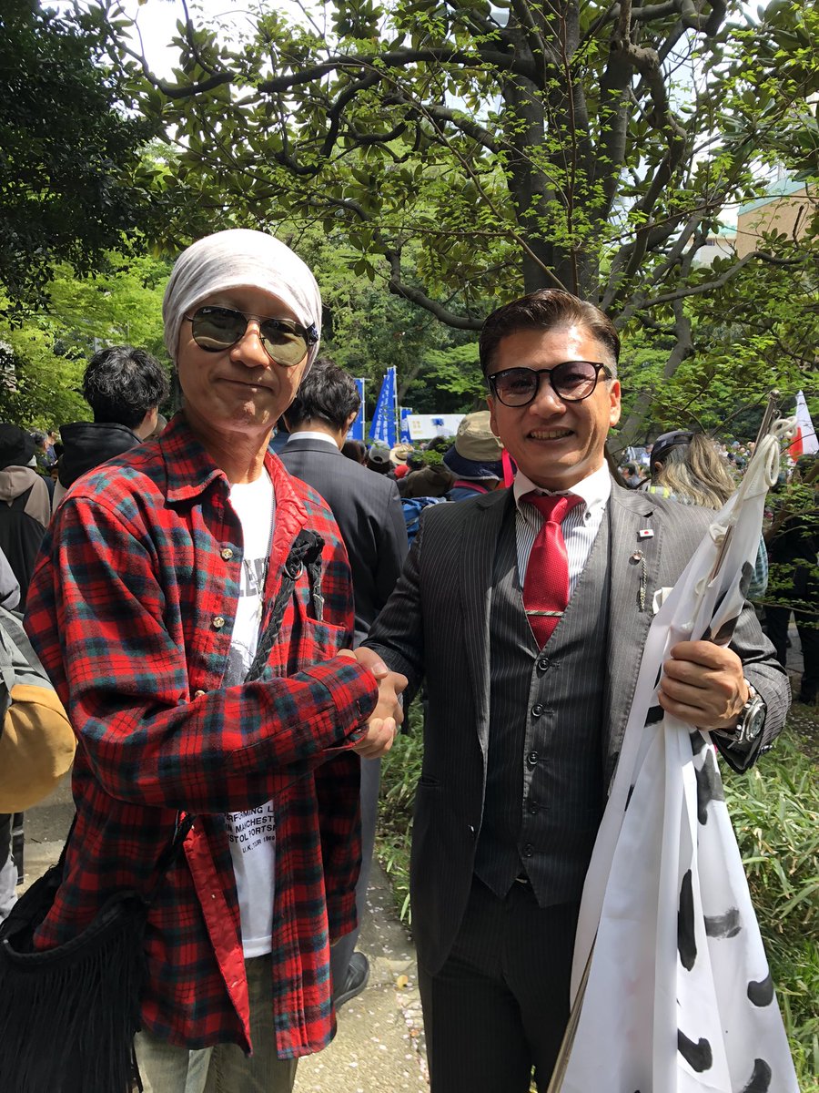日本列島100万人プロジェクトの毛利秀徳氏と😊
#パンデミック条約断固阻止