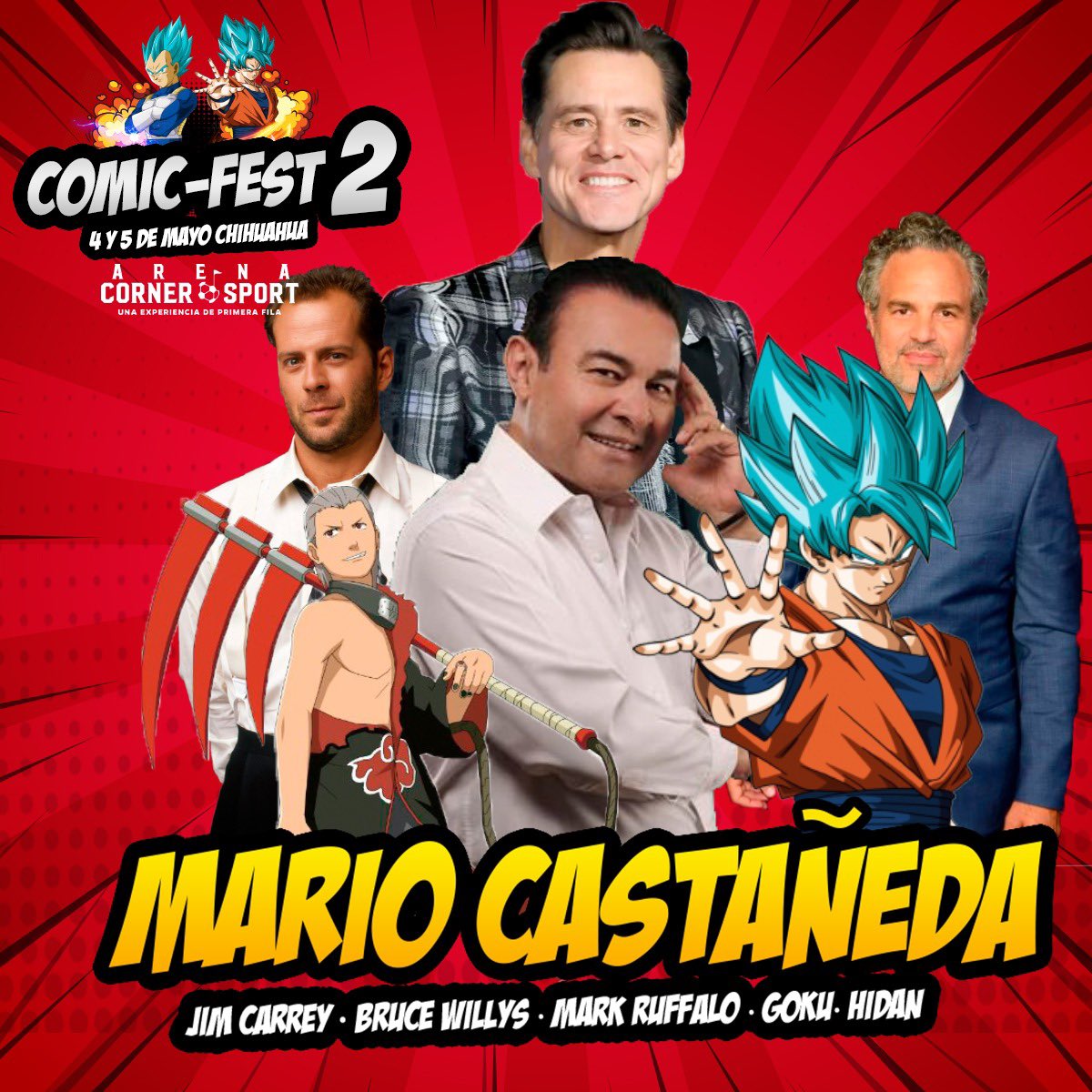 Pronto nos veremos en Chihuahua…!! Comic-Fest 2…! 4 y 5 de mayo…!! No se lo pierdan…!!!! 😊😊😎