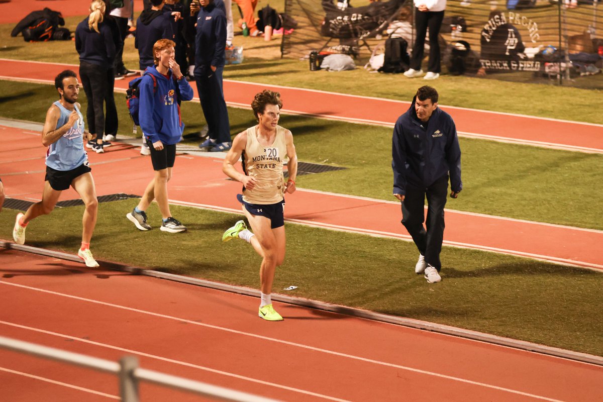 A GUTSY 5k from Laurel native Levi Taylor, who finishes in 13:56.96, the 7⃣th-fastest time in school history! The mark is one spot behind his coach, Lyle Weese (2003) #GoCatsGo