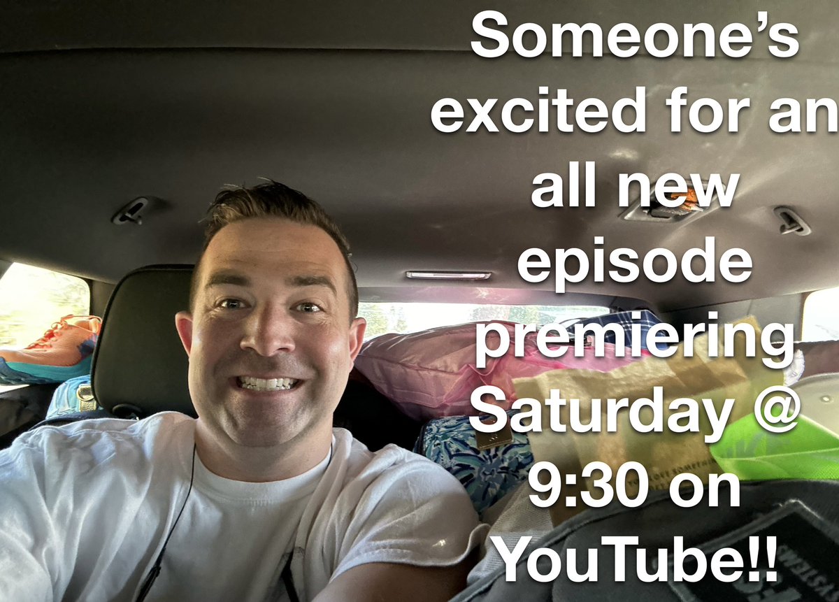 🚨AN ALL NEW EPISODE PREMIERES SATURDAY NIGHT @ 9:30 EDT ON YOUTUBE!!🚨

That’s right, Disney Dude Taylor is OFFICIALLY ON HIS WAY TO WDW, and CANNOT WAIT for our NEXT EPISODE TO DROP!!😂🥹

BE THERE OR BE SQUARE!!✌️

#thedisneydudespodcast youtu.be/Lkhl6FeYR5g?si…
