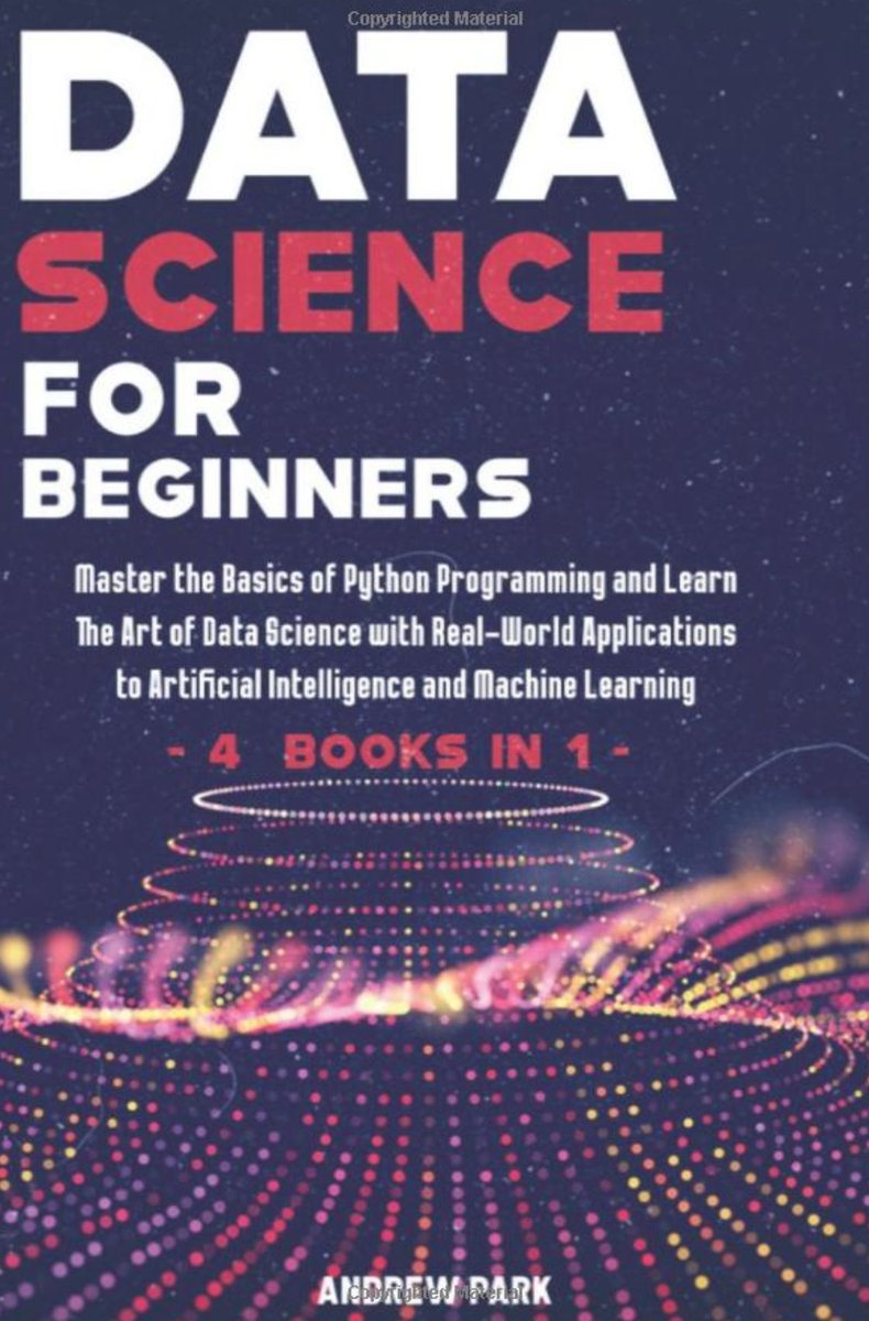 Top Best Data Science Books to Read! #BigData #Analytics #DataScience #IoT #IIoT #PyTorch #Python #RStats #TensorFlow #Java #JavaScript #ReactJS #GoLang #CloudComputing #Serverless #DataScientist #Linux #Books #Programming #Coding #100DaysofCode 
geni.us/Top-DScien-Boo…