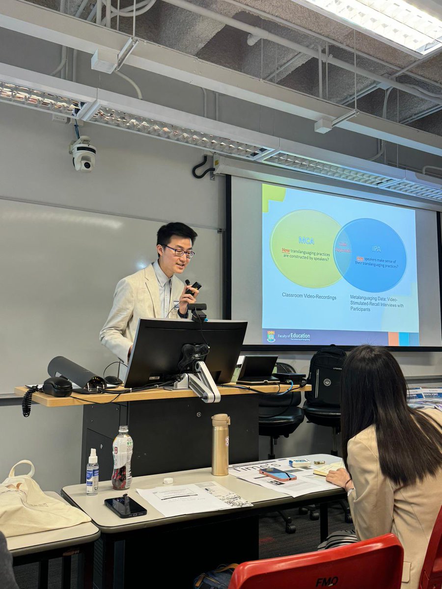 Presenting at the 2024
CLE-TCA Language Education Conference at HKUST on the following topic: “Uncovering Multiple Translanguaging Sub-Spaces in Linguistically and Culturally Diverse Classrooms” ❤️🧑🏻‍🏫🎤📚