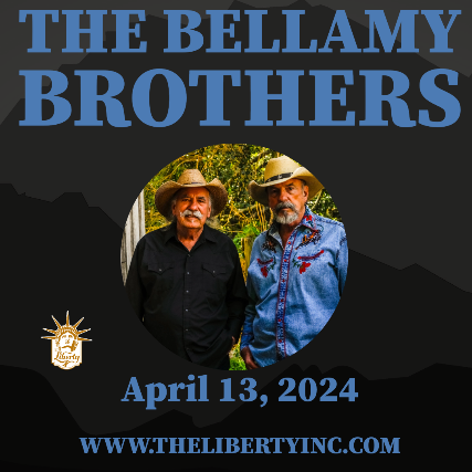 April 13, 2024
⭐ @BellamyBrothers 
⭐ The Liberty
⭐ Roswell, NM