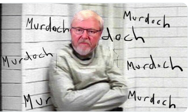 #auspol Rudd has been quiet. Is he locked up again