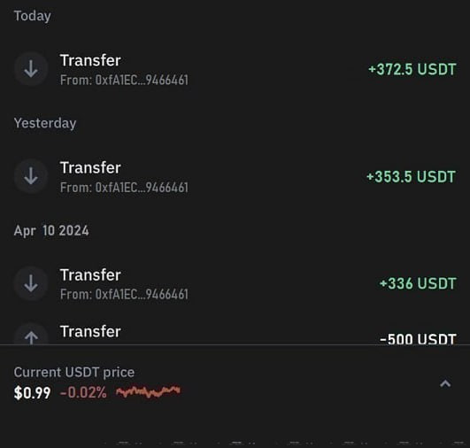 itscollseloise's tweet photo. TRUST WALLET, it's a digital wallet where you can store your asset and earn profits without doing anything. You will just going to store at least 21 USDT(BEP20) this USDT (BEP20) have the power or the ability to accumulate income itself and generate USDT every 8 hours and 3x aday https://t.co/ebR49NdP9m