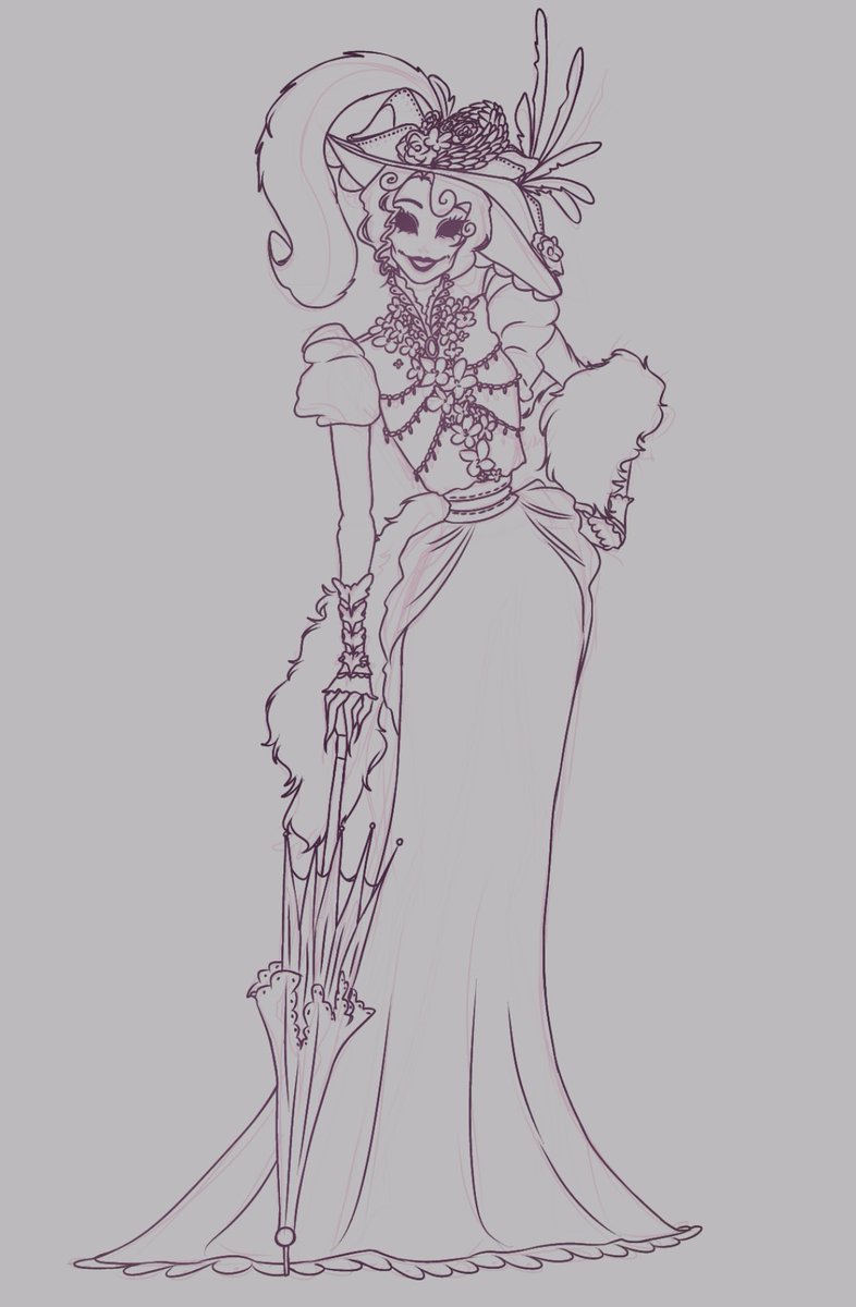 DoppletTann's tweet photo. Just a lil' Rosie re design. 
It's so fun to do this, fr
#HazbinHotelFanart #HazbinHotel #redesign https://t.co/eRZt1QBzA3