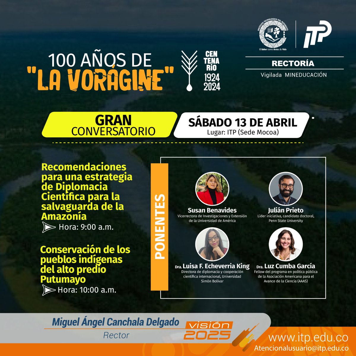 📢Hoy! Gran conversatorio! 📄Recomendaciones para una estrategia de diplomacia científica para la salvaguarda de la #Amazonía 🌱@joseju74 @susanbenavides @lmilbeth @thenanotechgirl Con el apoyo de @IAI_news y @DiploCientifica 🌎 🔗iai.int/es/news/detail…