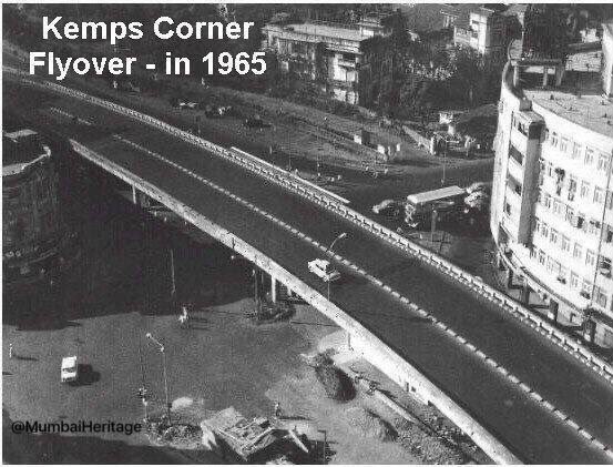 Today in 1965, the first flyover in India, 'Kemps Corner Flyover' in Mumbai was opened.
Constructed at a cost of Rs 17.5 L