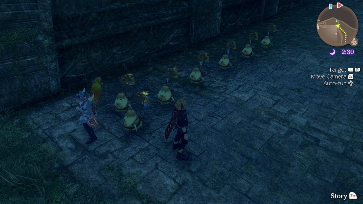 _Tunic_'s tweet image. What the hell is this game lmaooo. I have a conga line of Nopon #XenobladeChronicles #NintendoSwitch