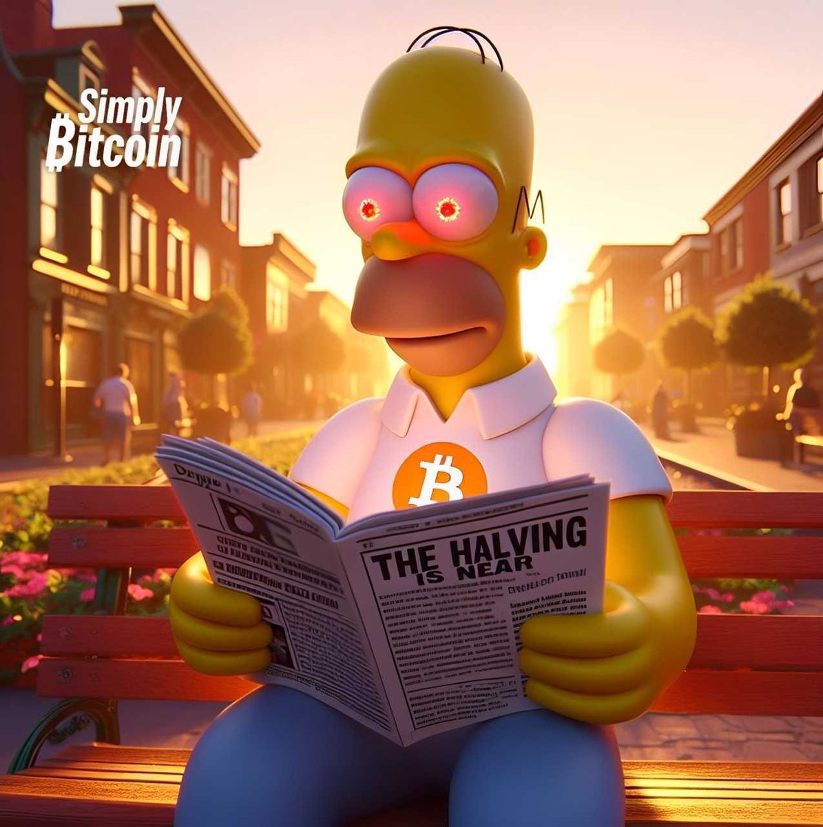 SimplyBitcoin's tweet image. 7 days until the #Bitcoin halving!