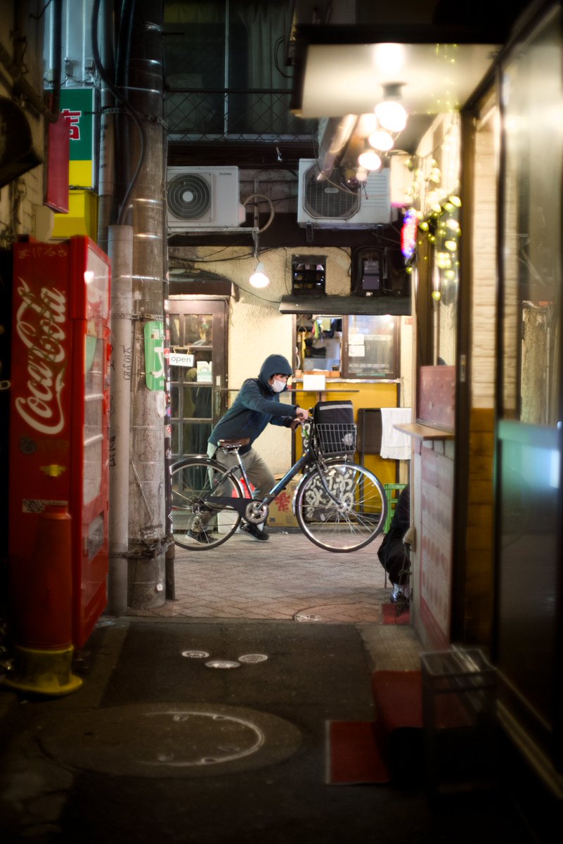 KydeandEric's tweet photo. here are some photos i took last night in koenji, tokyo during a livestream.

shot on a sony a7siii &amp; minolta 50mm f1.4 md rokkor lens. https://t.co/8O3hiQEEjE