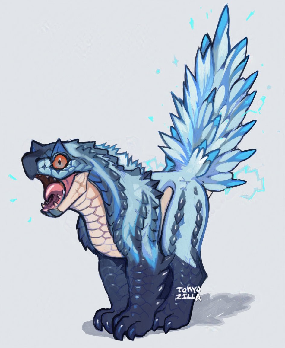 Tobi kadachi has house cat energy when it screams