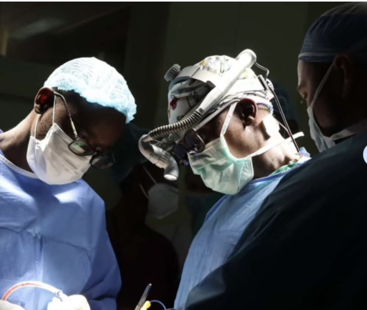It's National Osteopathic Medicine Week! ACOS recognizes Victor Awuor D.O., FACOS, Robert Galler D.O., FACOS, and Hiren N. Patel D.O. FACOS who performed over 50 surgeries and evaluated hundreds of patients on a recent neurosurgery mission trip to Kisumu, Kenya. #NOMWeek