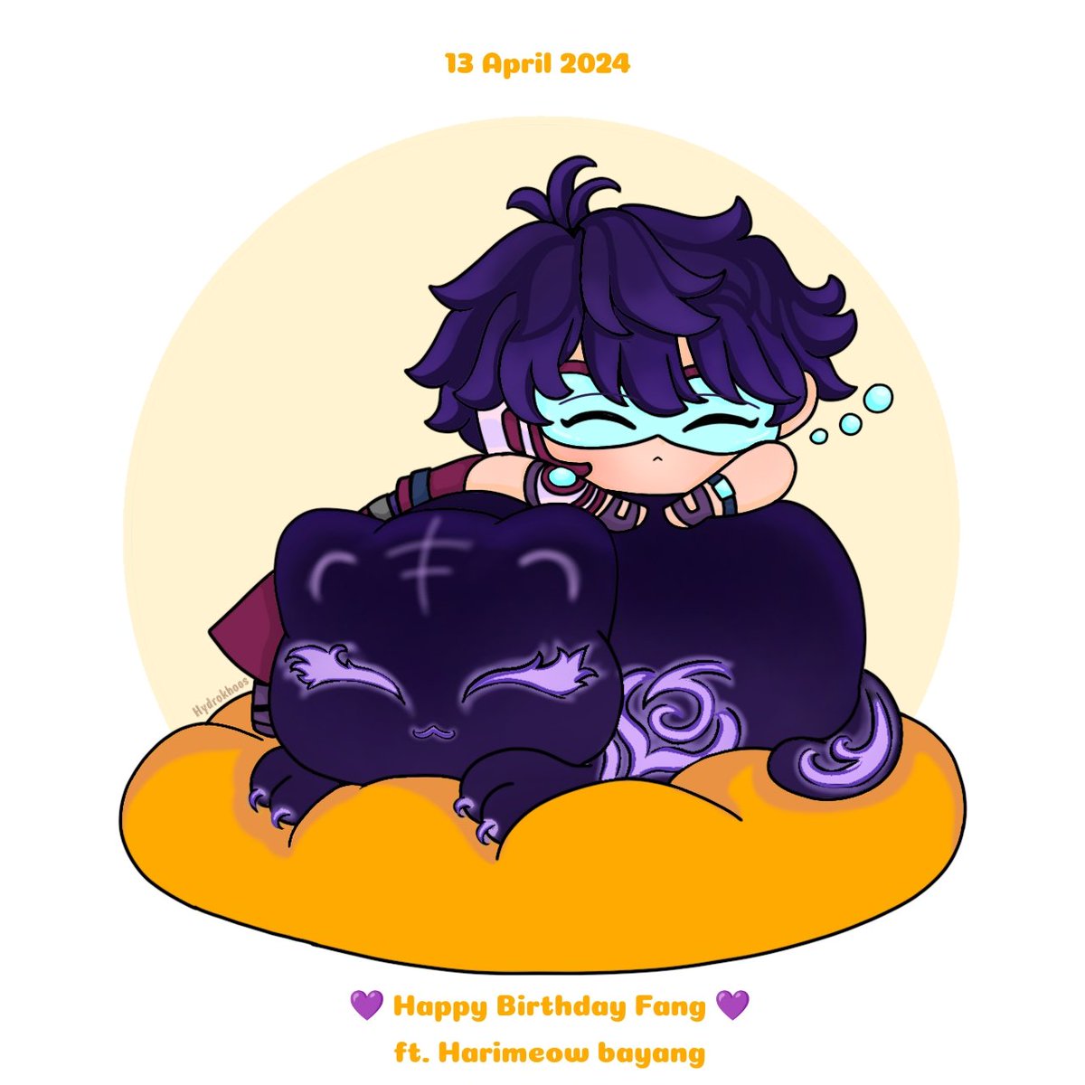 Happy Birthday landak ungu 💜#Fang #FangWeek2024