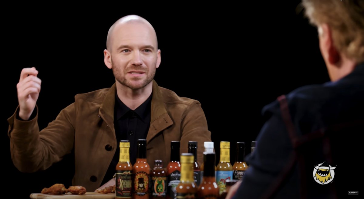 dieworkwear's tweet photo. did conan o'brien go out and buy this brown suede A-1 bomber jacket after seeing it on sean evans? https://t.co/K8mB9F0qew
