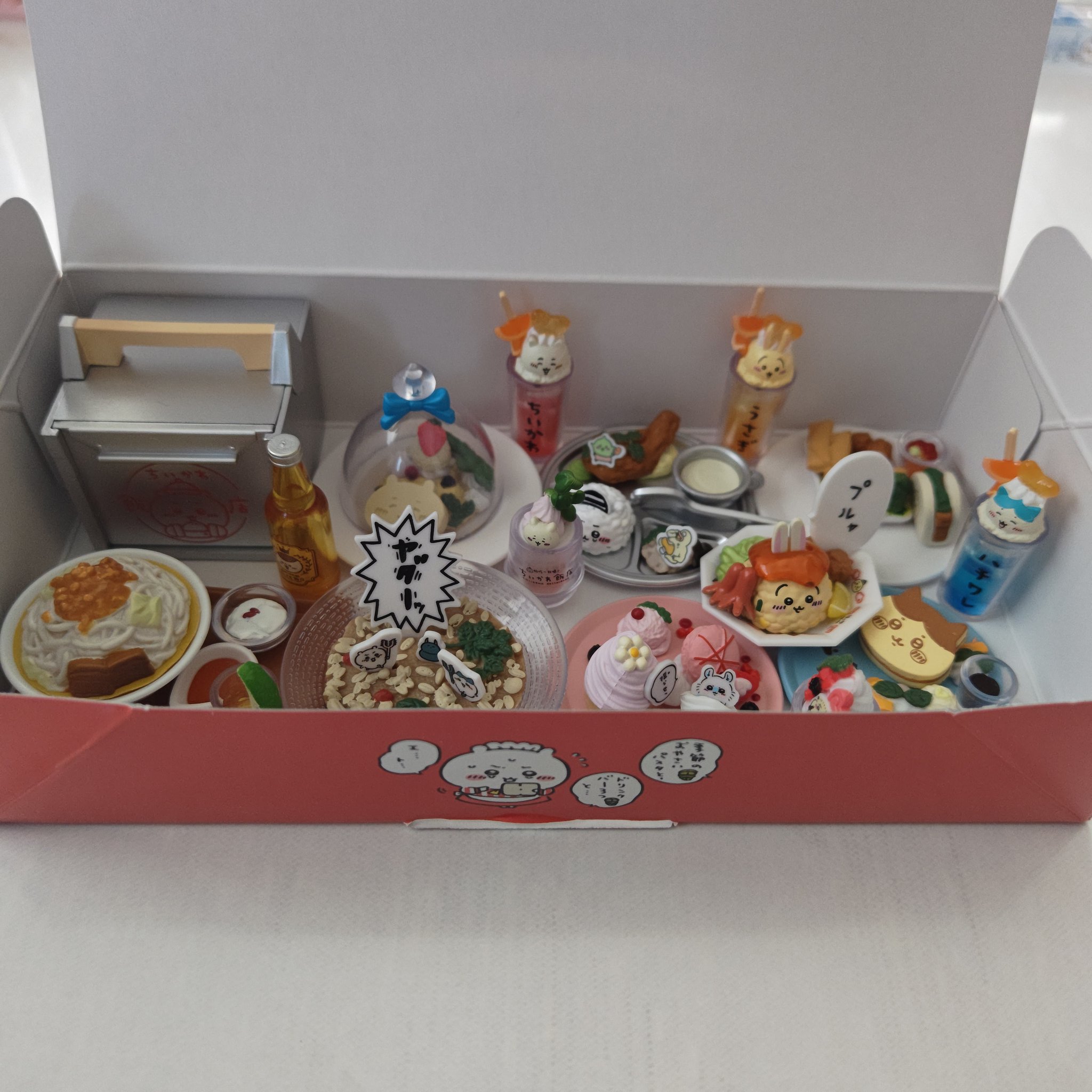 Koeri📎 в X: „ちいかわ飯店ミニフィギュアコレクションが届き