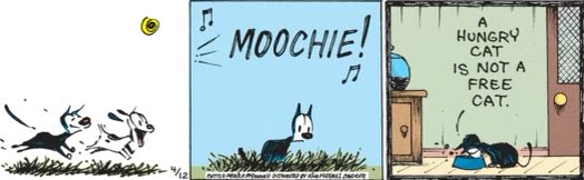 #Mutts daily comic strip for #Friday, April 12, 2024.

#AdoptDontShop 🍀🐾🐾🍀
#BeKindToAnimals 💜🐈‍⬛💙