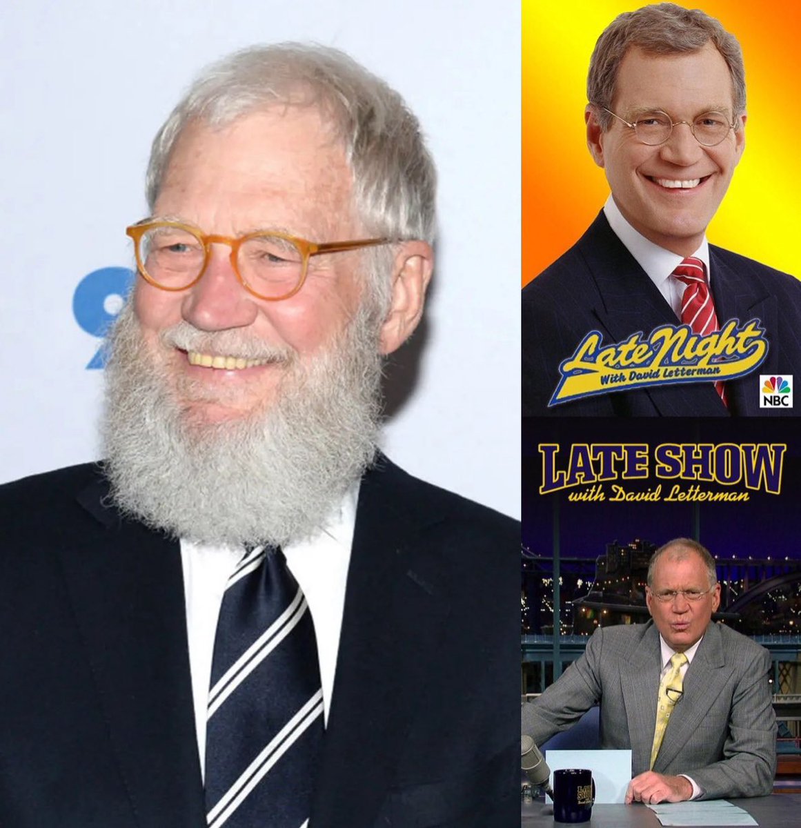 Happy 77th birthday to David Letterman! The host of Late Night with David Letterman and Late Show with David Letterman. #DavidLetterman