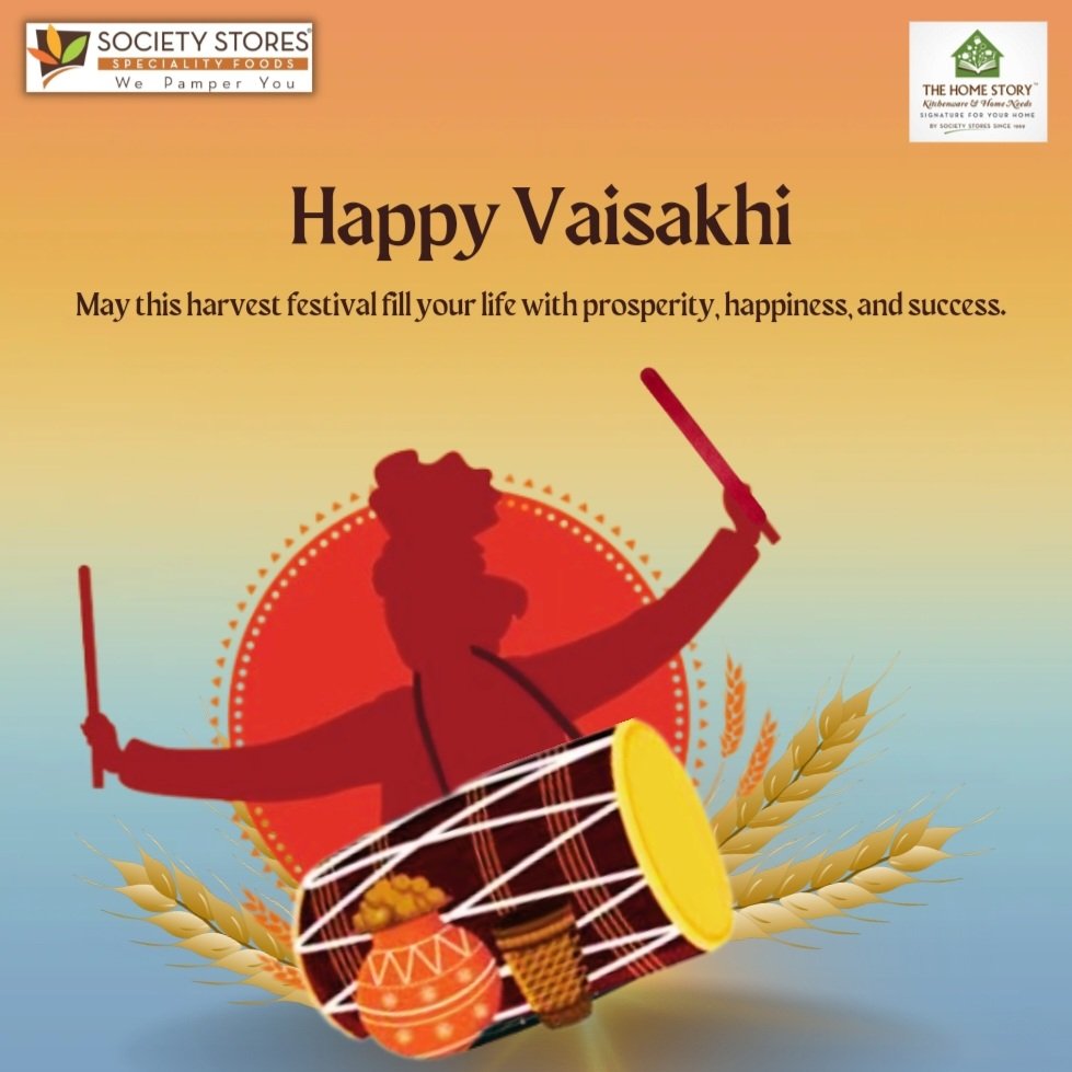 Wishing you a vibrant and blessed Vasakhi filled with joy, prosperity, and new beginnings.
#SocietyStores #allunderoneroof #gourmetproducts #deliciousmeal #Lokhandwala #VileParle #food #fruits #grocery #WePamperYou #AltamountRoad #Chembur  #GourmetStore #ShopwithSocietyStores