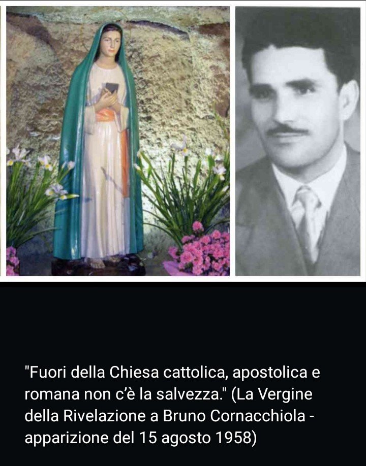 #VerginedellaRivelazione
#BrunoCornacchiola
#ChiesaCattolica