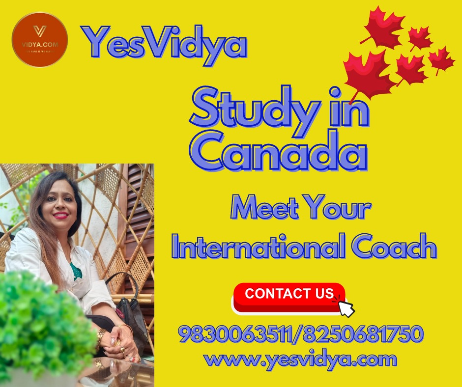 Study in Canada. Get your dreams fulfilled.Meet your international coach . Choose the right course and right university.
 Visit: yesvidya.com/enquiry
  #canada #studyabroad #career #visa #success #studentlife