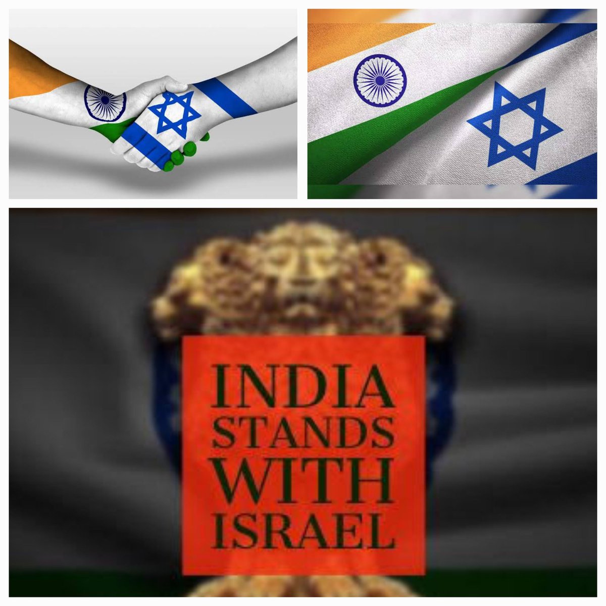 manjulseven's tweet image. #India stands firmly with #Israel 
#Friendship 
#friends