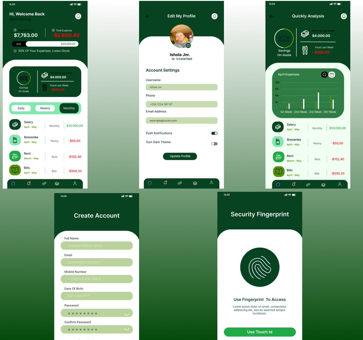 GaniyyNafiu's tweet photo. Day 12 of my #36daysofdesign:
Hey everyone, thrilled to share a replicated fintech mobile app! Your thoughts and feedback are greatly appreciated. Thank you for your support!
#buildinginpublic
#fintech https://t.co/3vjh3TiJ5p