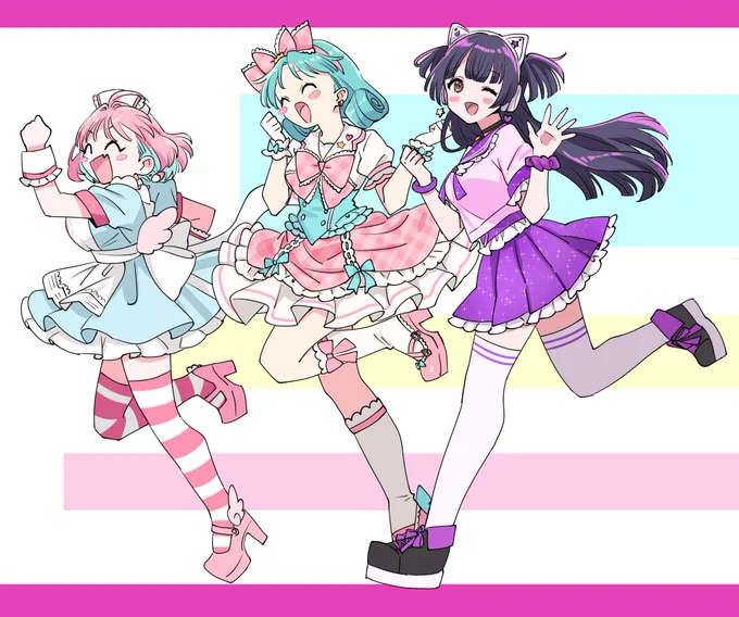 私のアイマス越境絵好きだな もっと描いてほしい 