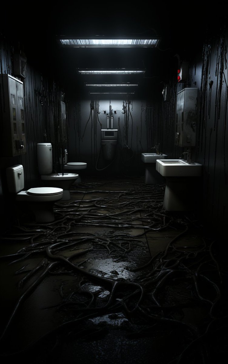 sandiMexicola's tweet image. #Nuclear #BombShelter #toilet after one year

#Midjourney #AI #AIArt #AIArtCommunity #AIArtist #AIArtistCommunity #AIArtwork #ComputerArt #DigitalArt