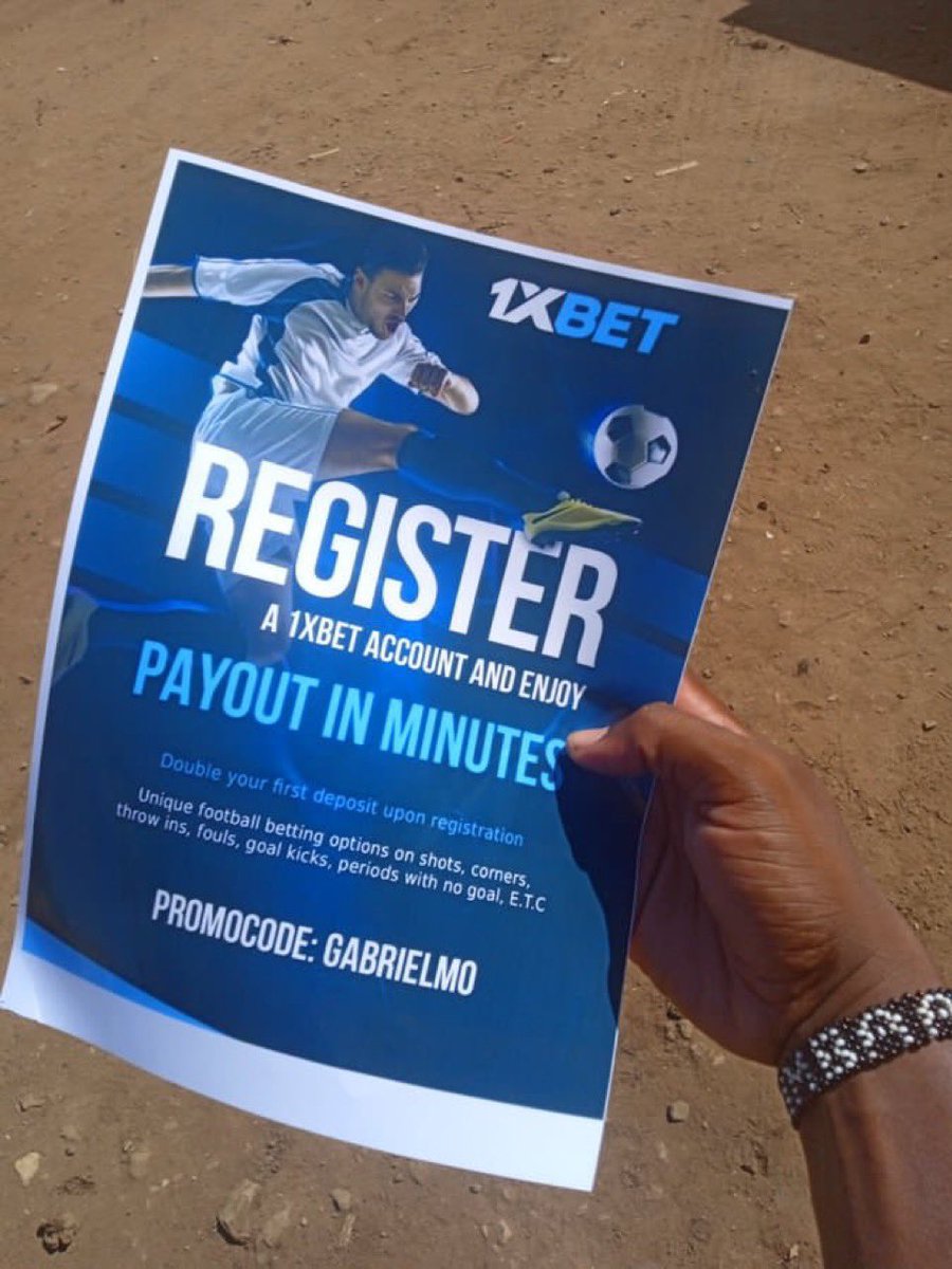 Weekend njema kwa gamblers huonekana ukiregister na #1xbet,best bookie in the world. Register today and enjoy the best odds in the market. Click here 🔗tapxlink.com/GABRIELMO_link Use promo code: GABRIELMO to double your first deposit.