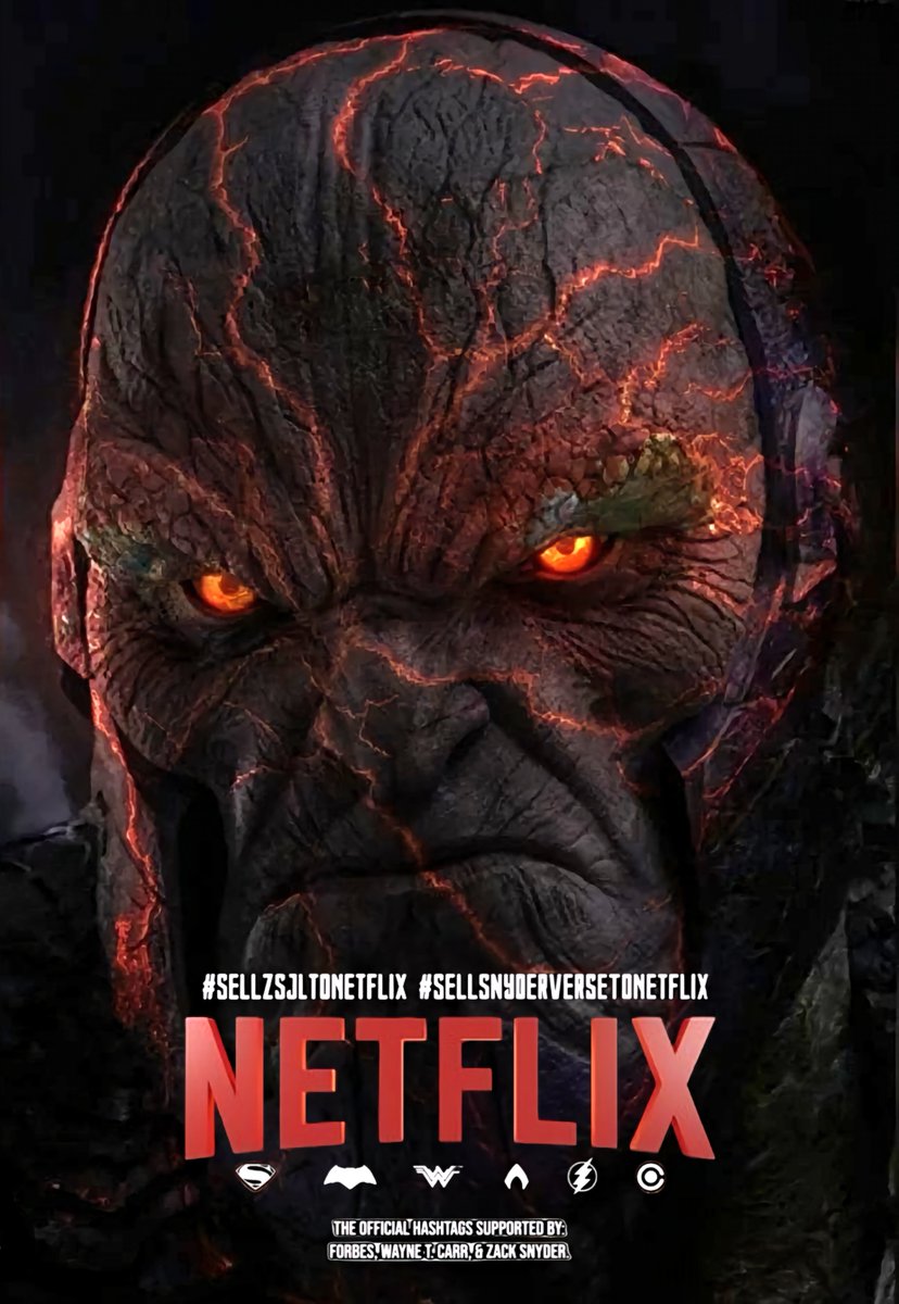 NeoSe7ens's tweet photo. Darkseid has decreed. 
#SellZSJLtoNetflix #SellSnyderVerseToNetflix @netflix https://t.co/hR4gsmF80J