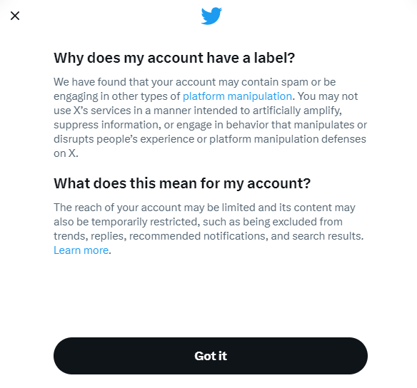 paulodejesus800's tweet photo. I think Twitter confused my account for a spam bot because I was testing my new VPN. https://t.co/YrwnaB88h0