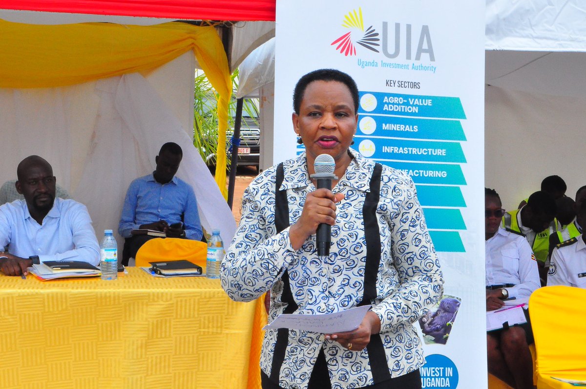 'Report anyone asking for a bribe @ShieldInvestors,we are here to coordinate with you.' @ShieldInvestors's head Col @edthnaka appealed to the investors who had gathered at the Namanve Industrial Park Investors Baraza,Yesterday. #EmpoweringInvestors