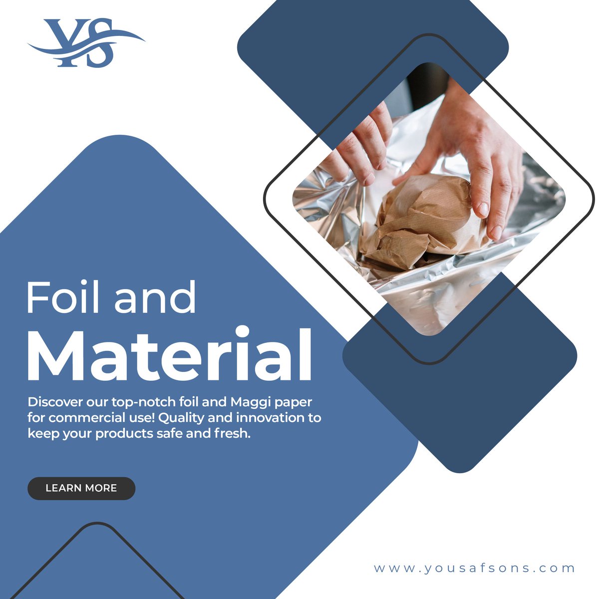 Discover our top-notch foil and Maggi paper for commercial use! 🌟 Quality and innovation to keep your products safe and fresh. #Yousafsons #FoilAndPaper #CommercialUse #QualityProducts #Innovation #ProductProtection #Preservation #PremiumQuality #TopNotch #KeepItFresh