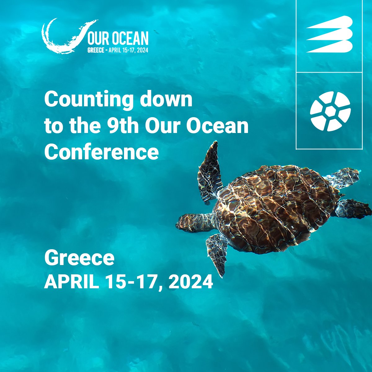 🌊 Next week, @GlobalFishWatch will join the ocean community in Greece 🇬🇷 to accelerate progress toward the protection and restoration of our marine environments. 🗓️ We’re excited to share more about our plans for #OurOcean2024, as we count down to the conference!