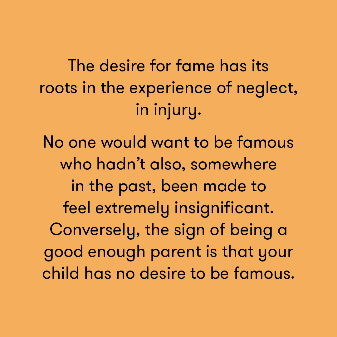 The desire for fame is ubiquitous – and tends to reveal something dark and profound about how our characters were formed. To find out why, follow the link below. theschooloflife.com/article/your-d…