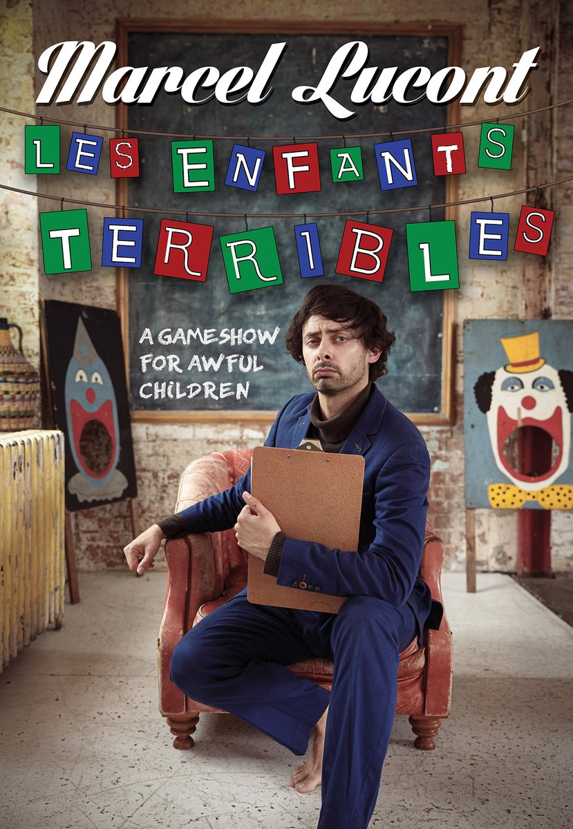 Why not take the kids to see a crazy kids show today? Marcel Lucont's Les Enfants Terrible - A Gameshow for Awful Children Saturday 13 April, 2pm You'll love it! 😆 🎟ow.ly/Fewc50R8uON #colchester #kids #family #saturday #kidsshow