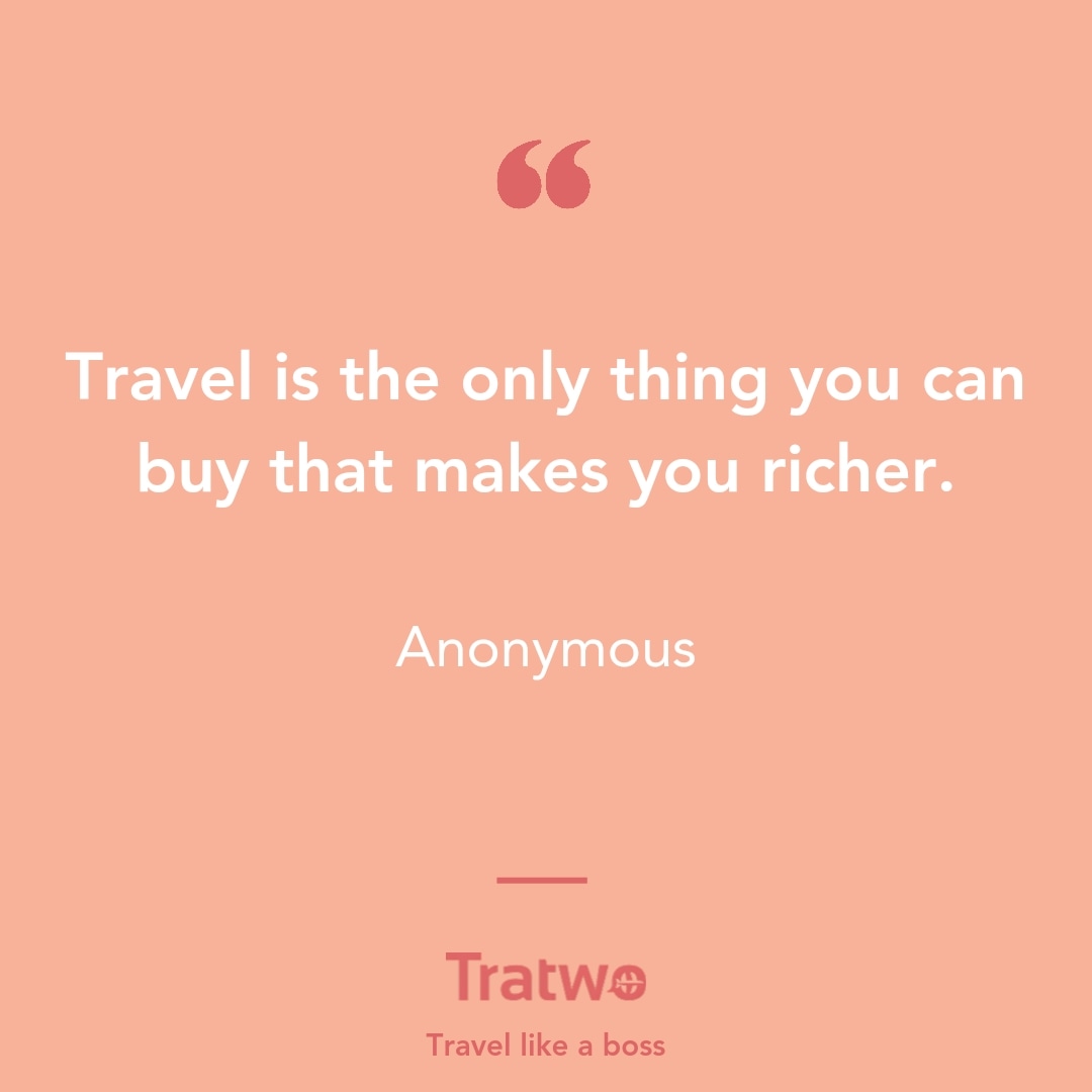 Travel is the only thing you can buy that makes you richer. Where will your next journey lead you?✈️💼 . . . . #travelinspiration #Wanderlust #exploremore #travelquotes #adventuretravel #travelgoals #bucketlisttravel