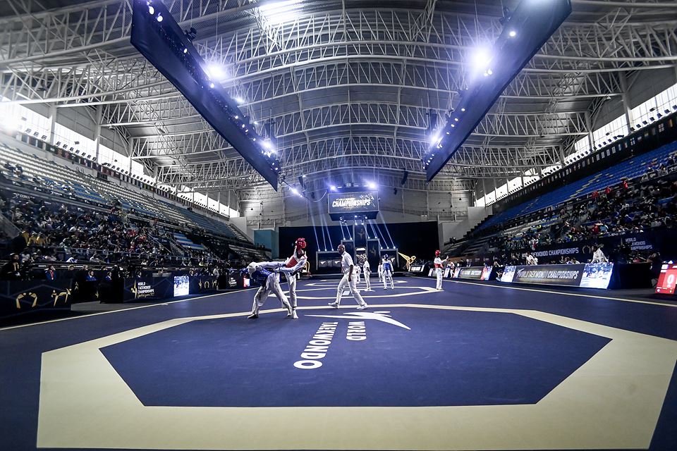 Field of Play during Guadalajara 2022 World Taekwondo Championships #WorldTaekwondo #Taekwondo #throwback #Guadalajara2022WTC