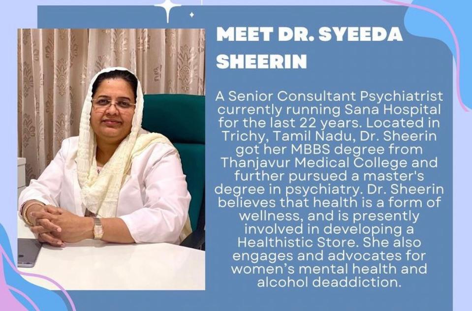charlesalphons1's tweet photo. Dear Friends, A good opportunity to listen to Dr. Syeeda Sheerin, a renowned Psychiatrist from India on Mental Health and Smart Optimism. It is going to be a time of inspiration and hope. Time 15.30 CET, 19.00 pm IST
ID riunione: 885 8007 4340
Password/Codice d’accesso: 584741 https://t.co/qUZuZBMJlu