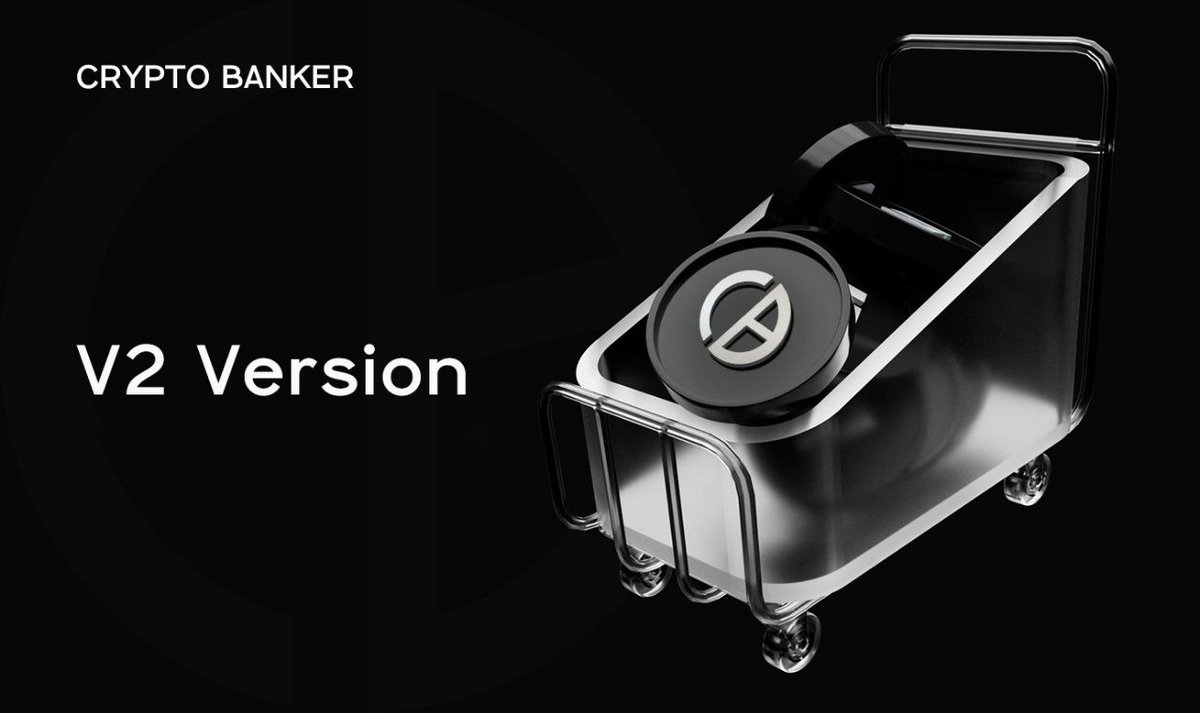 Introducing @CryptoBankerCBR, the groundbreaking DeFi 3.0 protocol on #BNBChain!🏦 Owning $CRB2 equals holding a stake in Crypto Banker's success👏 CryptoBanker introduces a revolutionary trading model set to boost token value significantly!📈 #Sponsored #NFA #DYOR #DeFi