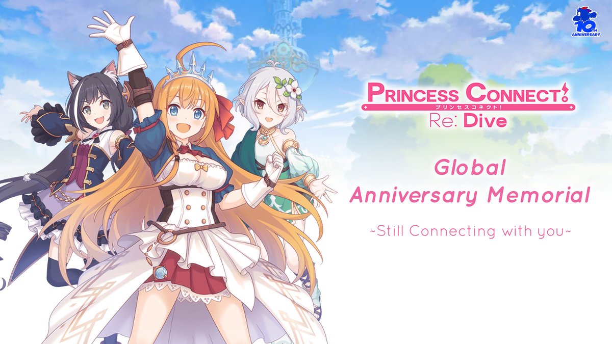 ThatReddyBoi's tweet photo. On April 30, CR Games shut down the global servers of Priconne, leaving all the Global community devastated... but now... it's moment to remember...

Introducing the Global Anniversary Memorial ~Still Connecting with You~ !

#Priconne #プリコネR #PrincessConnectReDive https://t.co/ntxlSTghzf