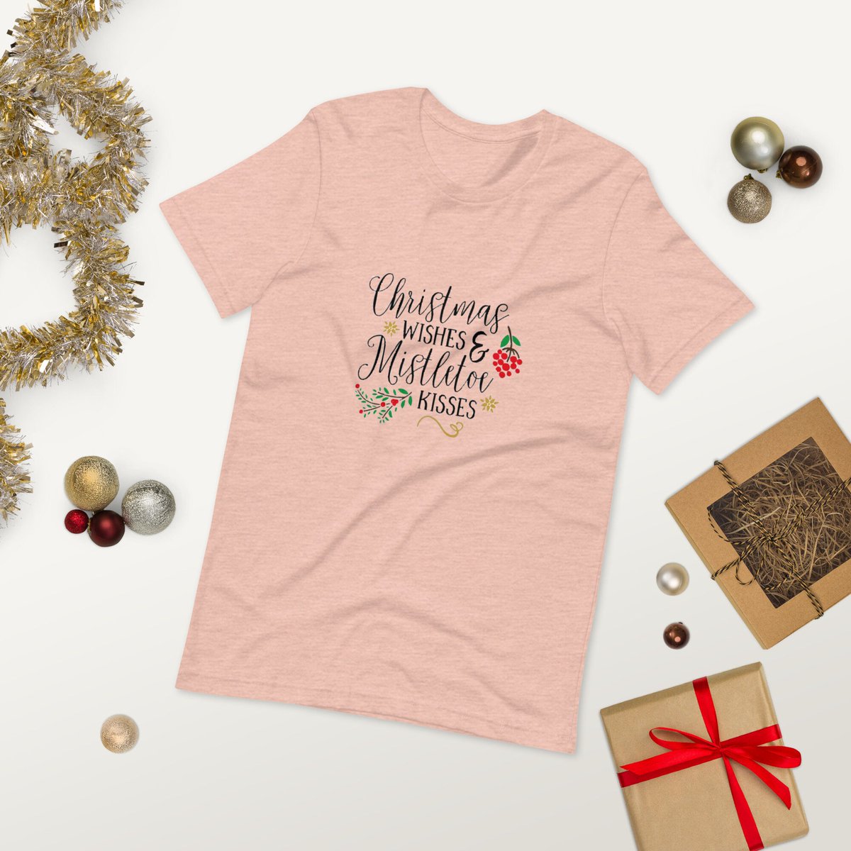 Christmas Wishes Unisex t-shirt, Christmas gifts, Holiday shirt tuppu.net/cbf2e082 #MothersDay #Etsy #EtsyShop #MemorialDay #HandmadeGifts #FourthofJuly #FathersDay #BellaCanvasTshirt