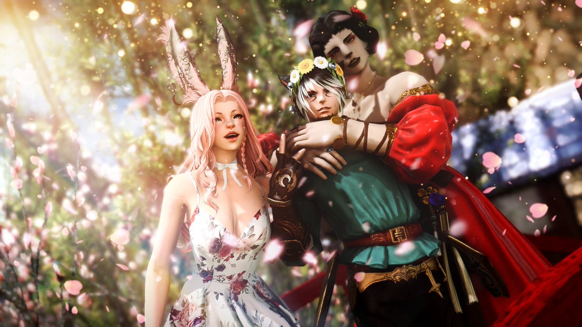 julietteffxiv's tweet photo. More pics 😊 #flowerfestap @HiguBlabbers Thanks for coming with me! https://t.co/n7jw8eNxz0