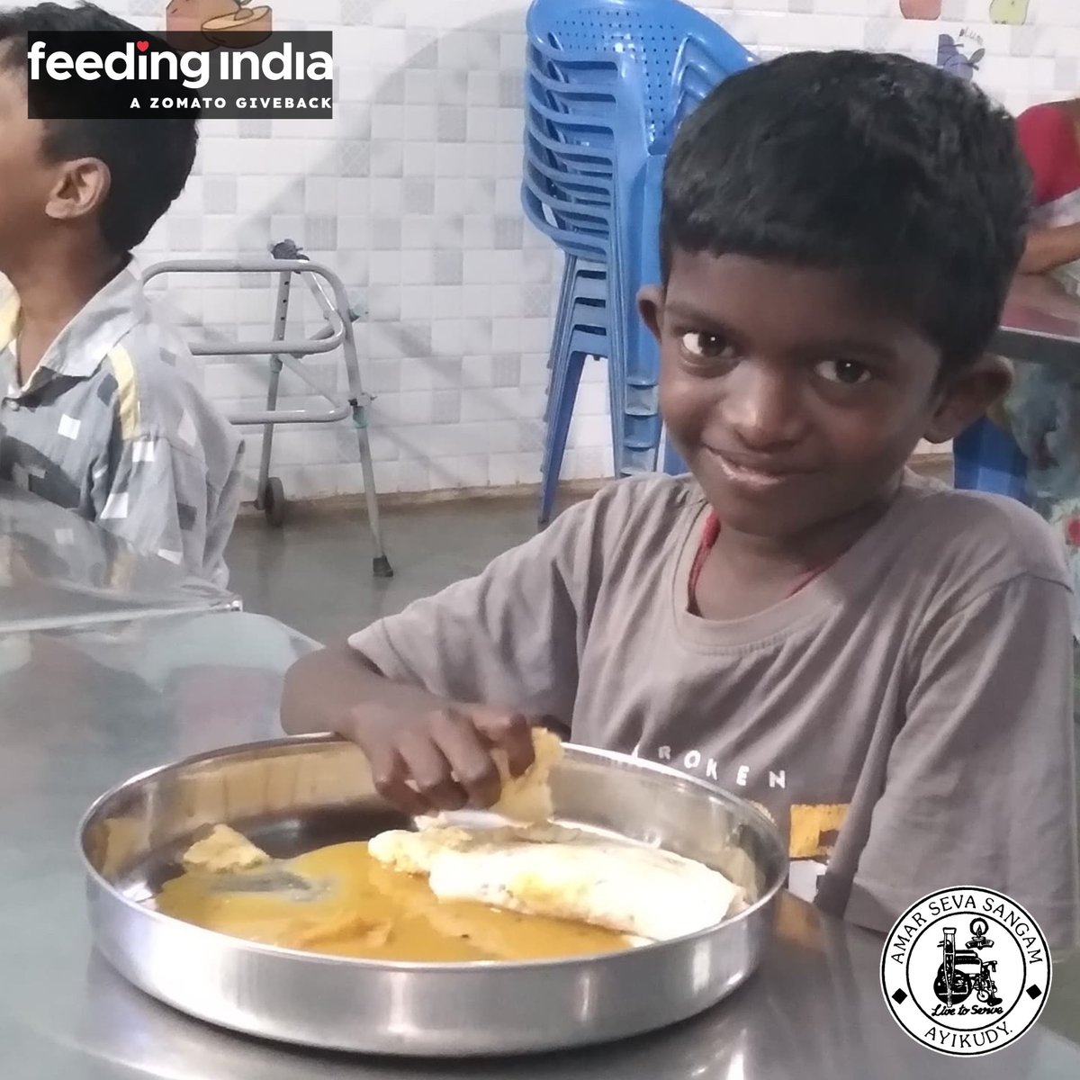 amarseva's tweet photo. Thank You @FeedingIndia for distributing free food items for February 2024, benefiting our service users in the Sangamam School & Residential Program for Special Needs Children, Disabled Youth Trainees & Home Students.
#FeedingIndia #DailyFeedingProgramFI #ChildNutrition https://t.co/2Sxn1VUbAD