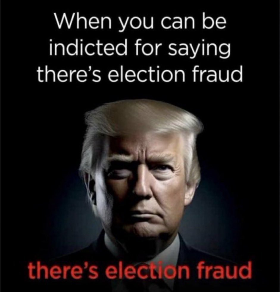 Why would they throw everything but the kitchen sink at President Trump and anyone else who says there was election fraud if there was no election fraud? ARE THEY REALLY THAT SCARED OF THE TRUTH?