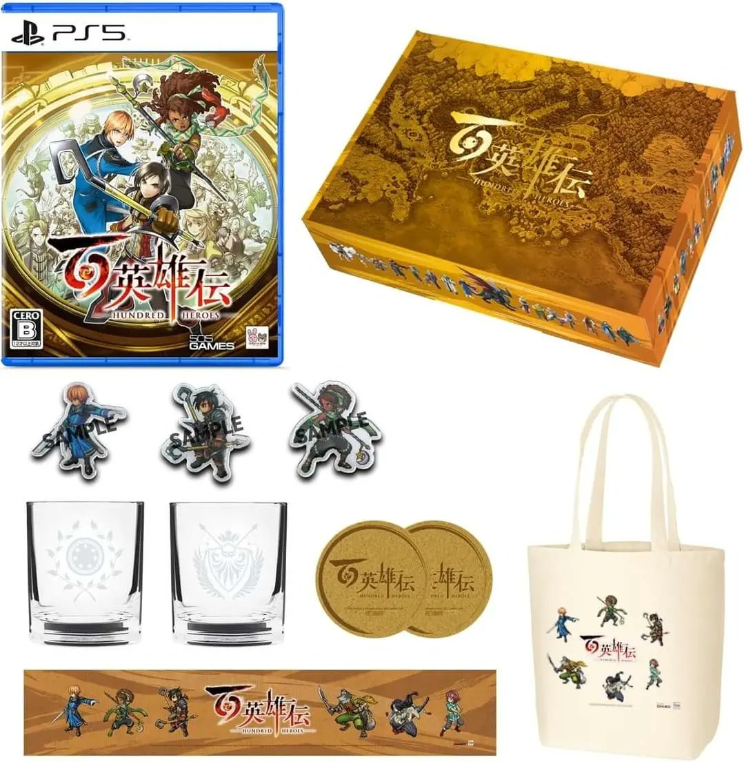 Doki2Station's tweet photo. Jangan sampai ketinggalan untuk mendapatkan Hyaku Eiyuuden untuk PlayStation 4, PlayStation 5, dan Nintendo Switch.

Doki Doki Station sudah membuka preorder untuk mendapatkan versi limited ini!!
Harga: Rp.2.250.000 (all-in)
DP: Rp.1.125.000
Perkiraan tiba di Indonesia: Mei 2024. https://t.co/qUTz75IFRH